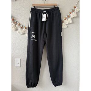 Nike Dri Fit Travel Fleece Terry Jogger Pant Black MN University Sporty Mens LT